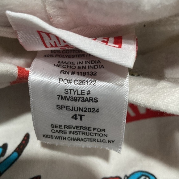NWOT Marvel Hoodie and Sweatpants - Picture 3 of 5